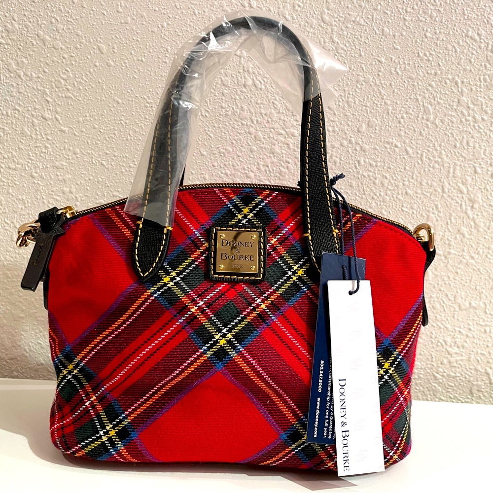 Cross body bag with removable strap.